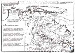 Maps of Ochagach and Philippe Buache