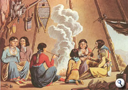 Aboriginals and Métis, Fort Garry, 1820