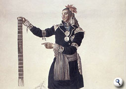 Nicholas Vincent Isawanhonhi, Christian chief and captain of the Hurons
